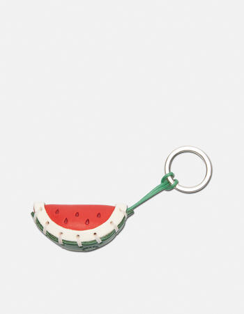 Watermelon  leather keychain  Men's Accessories