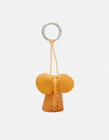 Elefant  leather keychain  Men's Accessories