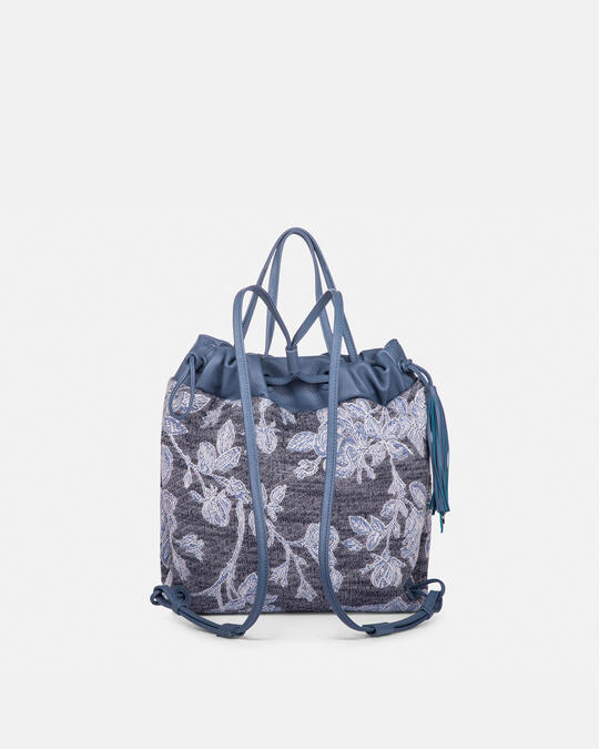Denim backpack  | SalesCuoieria Fiorentina