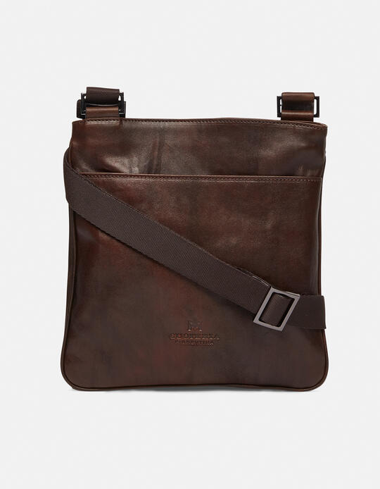 Bourbon men\'s leather shoulder bag