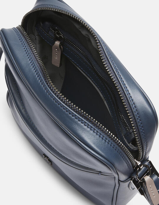 Adam Shoulder bag with front zip  - Crossbody Bags - MEN'S BAGS | bagsCuoieria Fiorentina