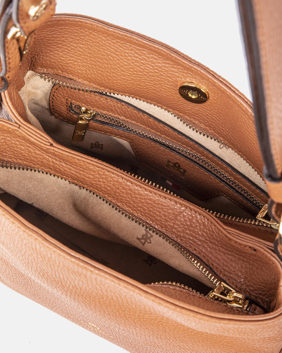 Velvet borsa a spalla piccola con tracolla estensibile  - Borse A Spalla - Borse Donna - Borse - Cuoieria Fiorentina