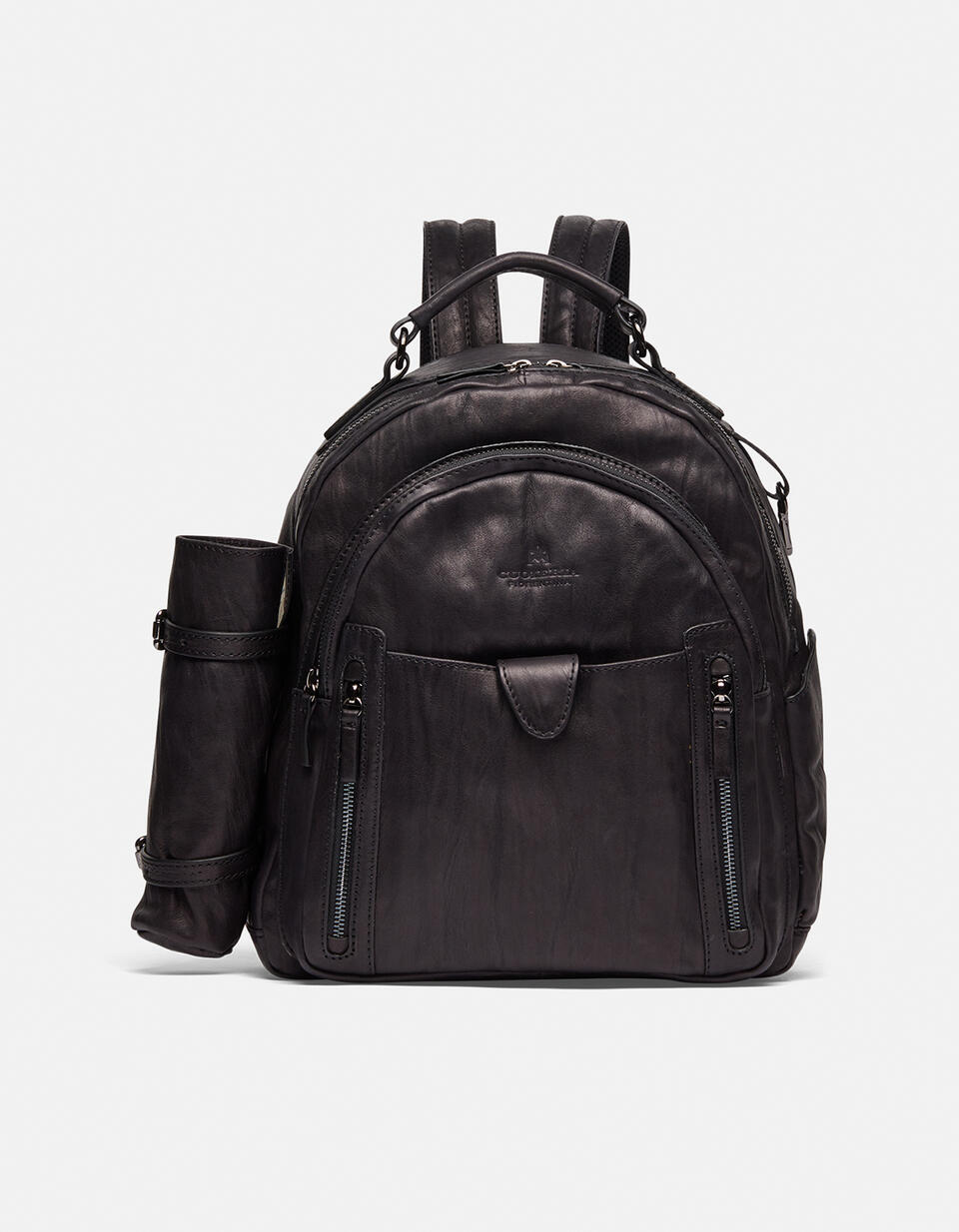 Bourbon men's medium backpack with umbrella holder - Backpacks & Toiletry bag | TRAVEL BAGS  - Backpacks & Toiletry bag | TRAVEL BAGSCuoieria Fiorentina