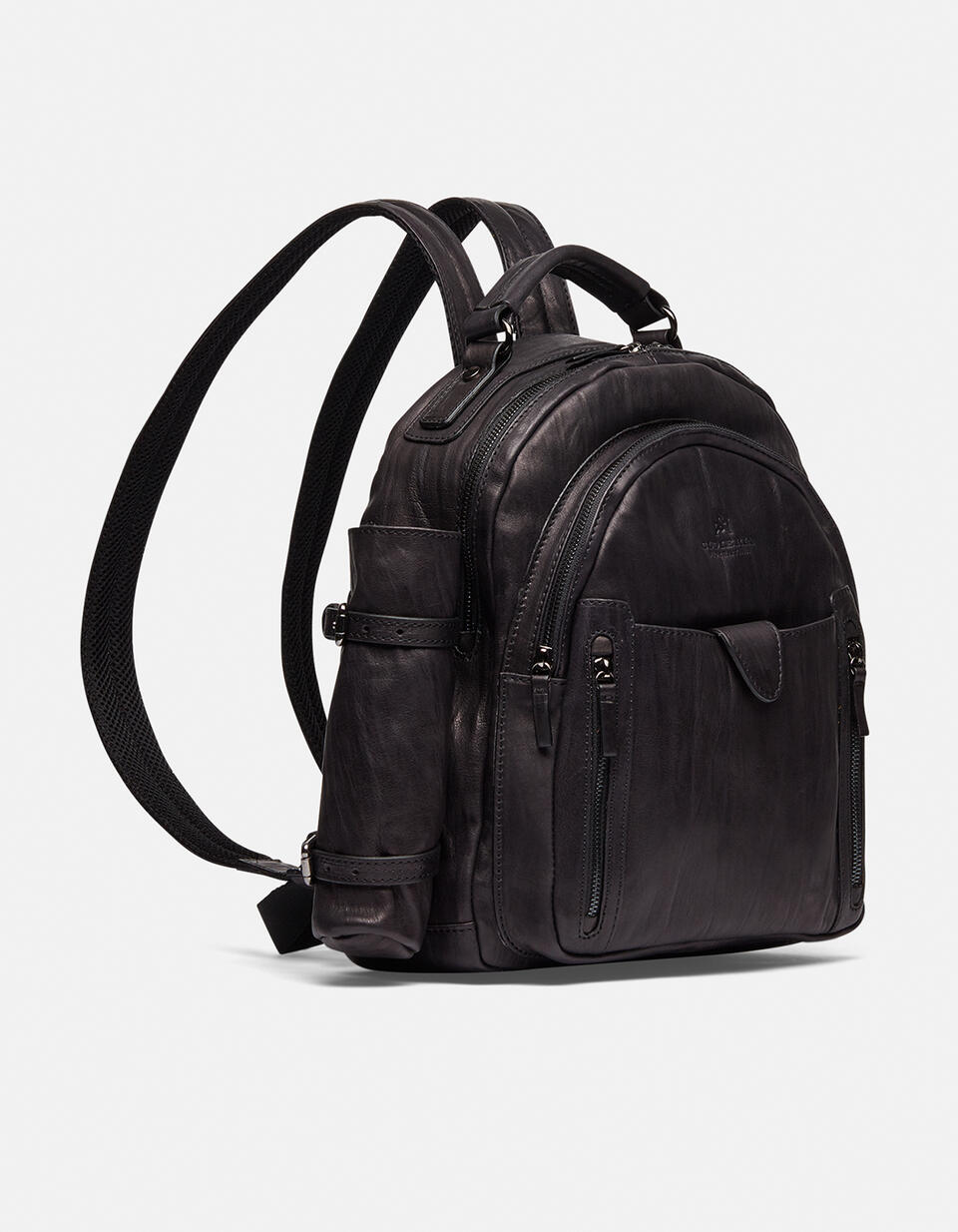 Bourbon men's medium backpack with umbrella holder - Backpacks & Toiletry bag | TRAVEL BAGS  - Backpacks & Toiletry bag | TRAVEL BAGSCuoieria Fiorentina