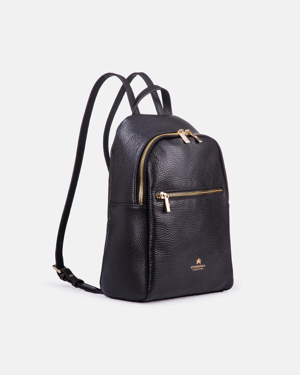 Velvet zainetto urban con zip e spallacci regolabili  - Zaini E Beauty - Borse Da Viaggio - Cuoieria Fiorentina