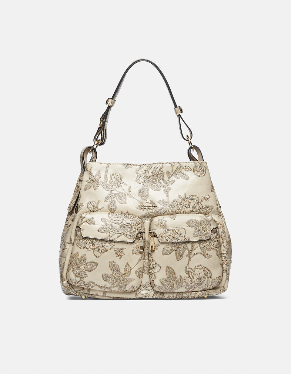 Mimi borsa a sacca grande con tracolla estensibile  - Borse A Spalla - Borse Donna - Borse - Cuoieria Fiorentina