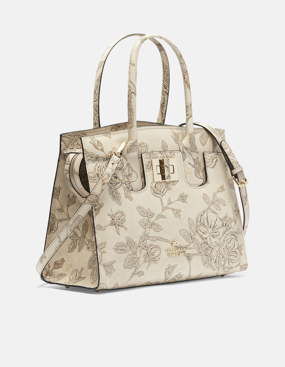 Mimi medium tote bag con dettagli in metallo  - Tote Bag - Borse Donna - Borse - Cuoieria Fiorentina