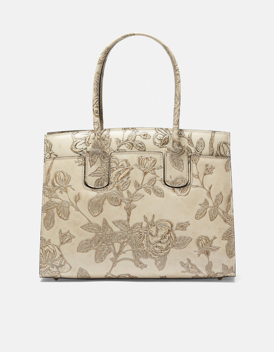 Mimi medium tote bag con dettagli in metallo  - Tote Bag - Borse Donna - Borse - Cuoieria Fiorentina