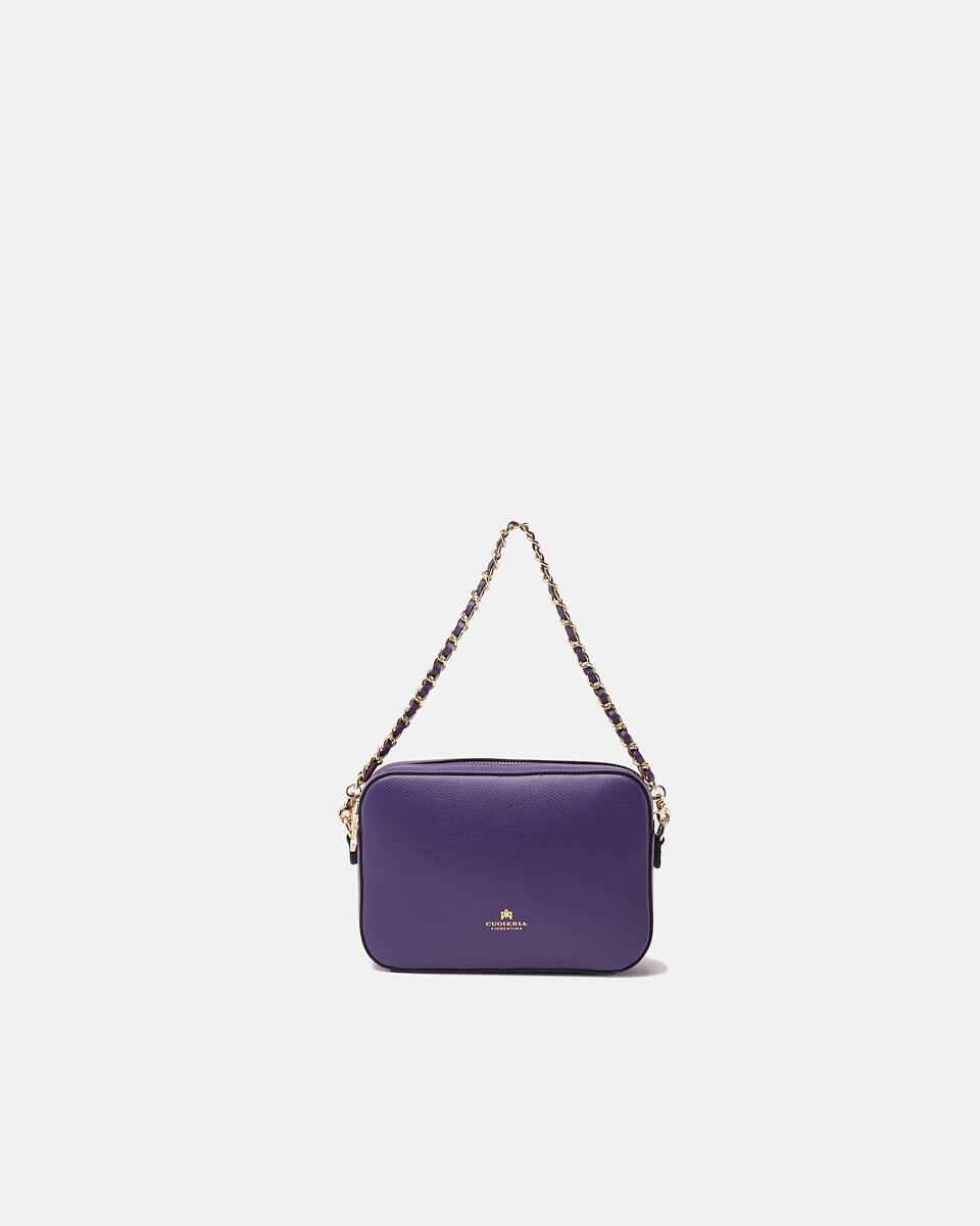 Bella clutch bag con tracolla in pelle e metallo  - Tracolla - Borse Donna - Borse - Cuoieria Fiorentina