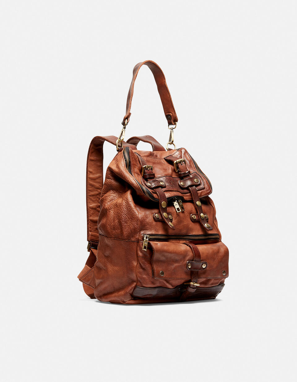 Backpack  - Backpacks & Toiletry Bag - Travel Bags - Cuoieria Fiorentina