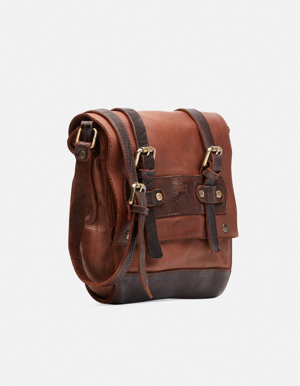 Small flap crossbody  - Crossbody Bags - Men's Bags - Bags - Cuoieria Fiorentina