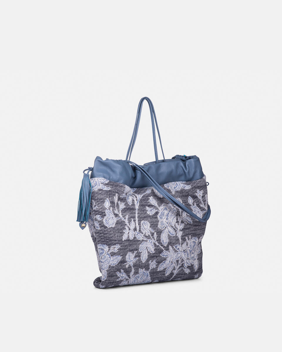 Denim Large shopping bag - SHOPPING - WOMEN'S BAGS | bags  - SHOPPING - WOMEN'S BAGS | bagsCuoieria Fiorentina