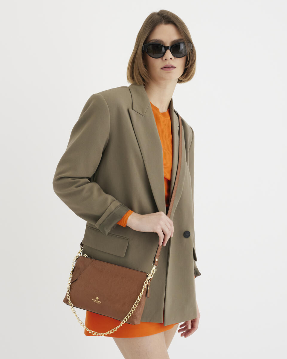 Small shoulder bag  - Clutch Bags - Women's Bags - Bags - Cuoieria Fiorentina