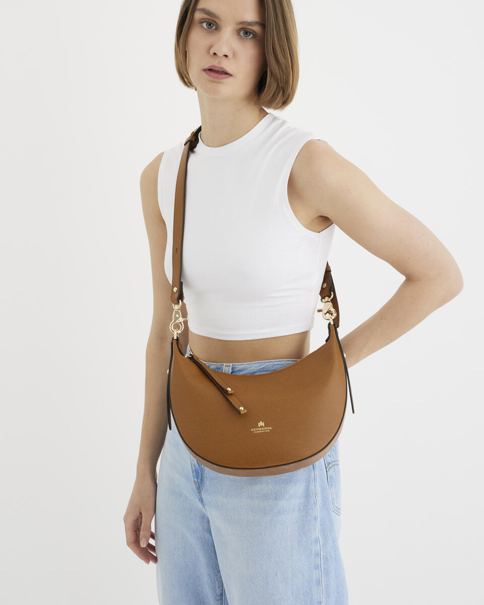 Small Hobo  - Shoulder Bags - Women's Bags - Bags - Cuoieria Fiorentina