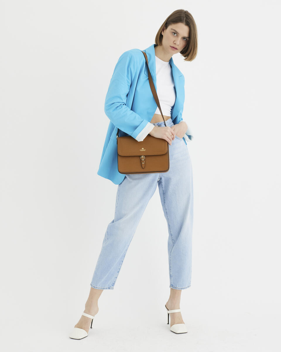 Eva Xbody squadrata  - Messenger - Borse Donna - Borse - Cuoieria Fiorentina
