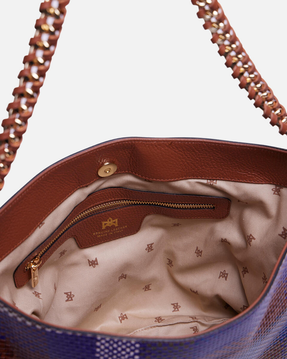 Charlotte Multicolor messenger  - Messenger - Borse Donna - Borse - Cuoieria Fiorentina