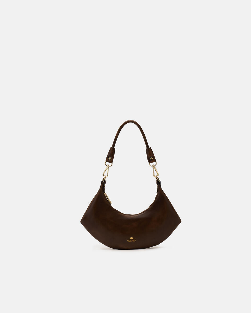 Sienna small hobo vitello Texas Caramel  - Borse A Spalla - Borse Donna - Borse - Cuoieria Fiorentina