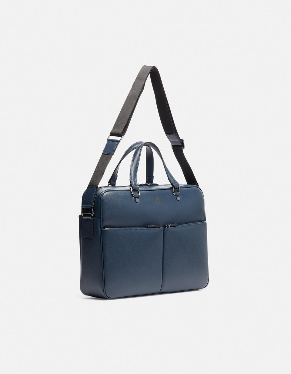 Borsa Class porta computer con doppia tasca in palmellato  - Cuoieria Fiorentina