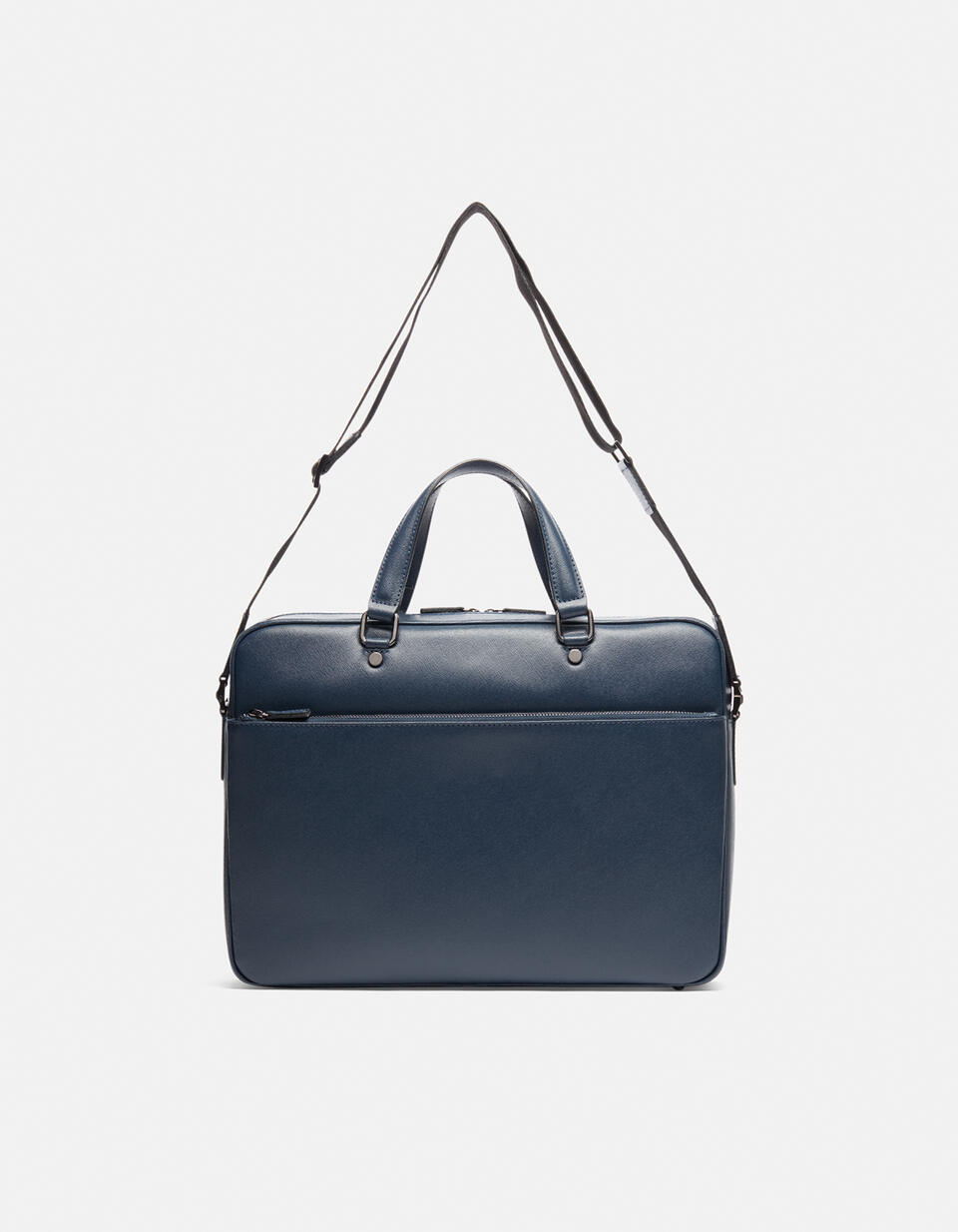 Borsa Class porta computer con doppia tasca in palmellato  - Cuoieria Fiorentina