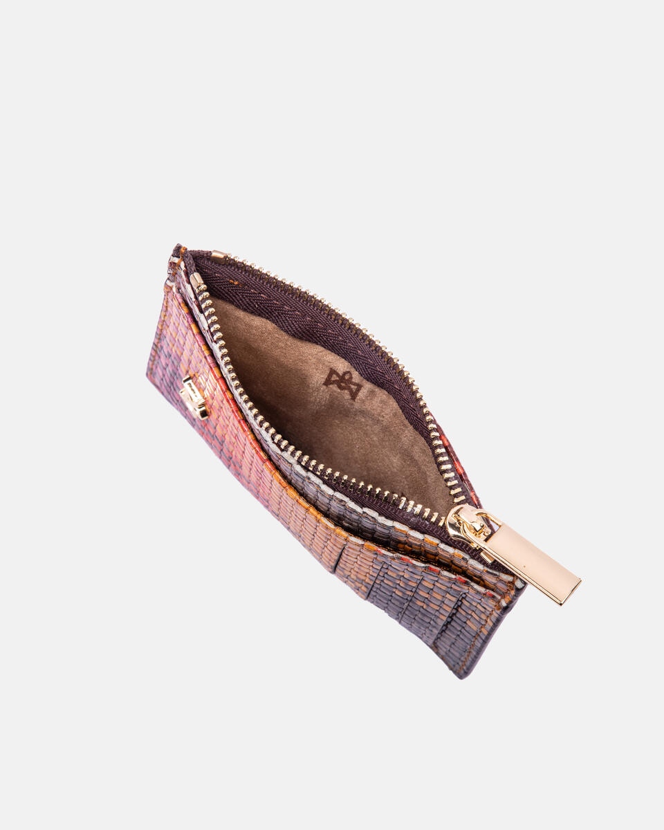 Card holder with zip  - Women's Wallets - Women's Wallets - Wallets - Cuoieria Fiorentina