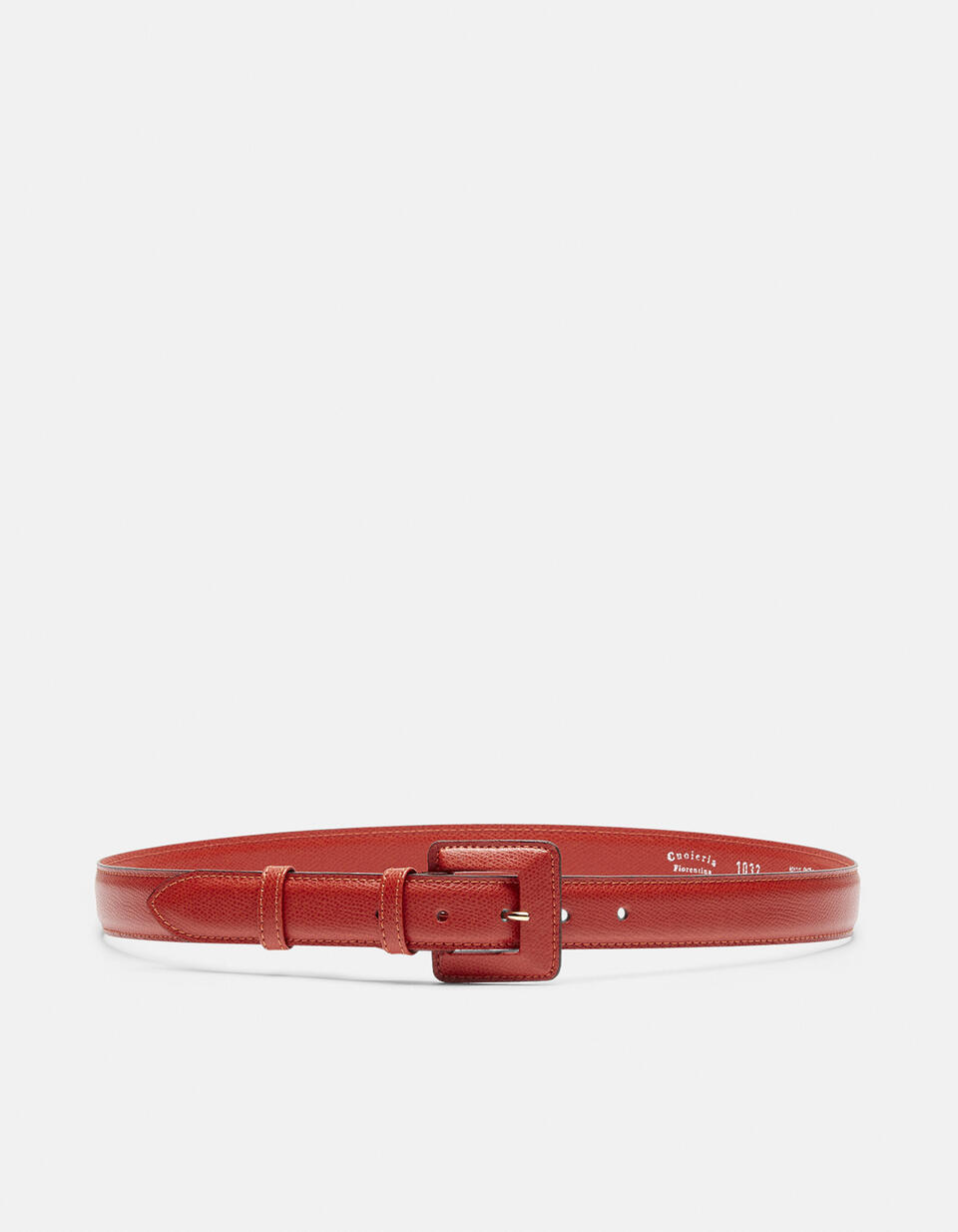 Alice belt medium height                 with banded buckle Cuoieria Fiorentina