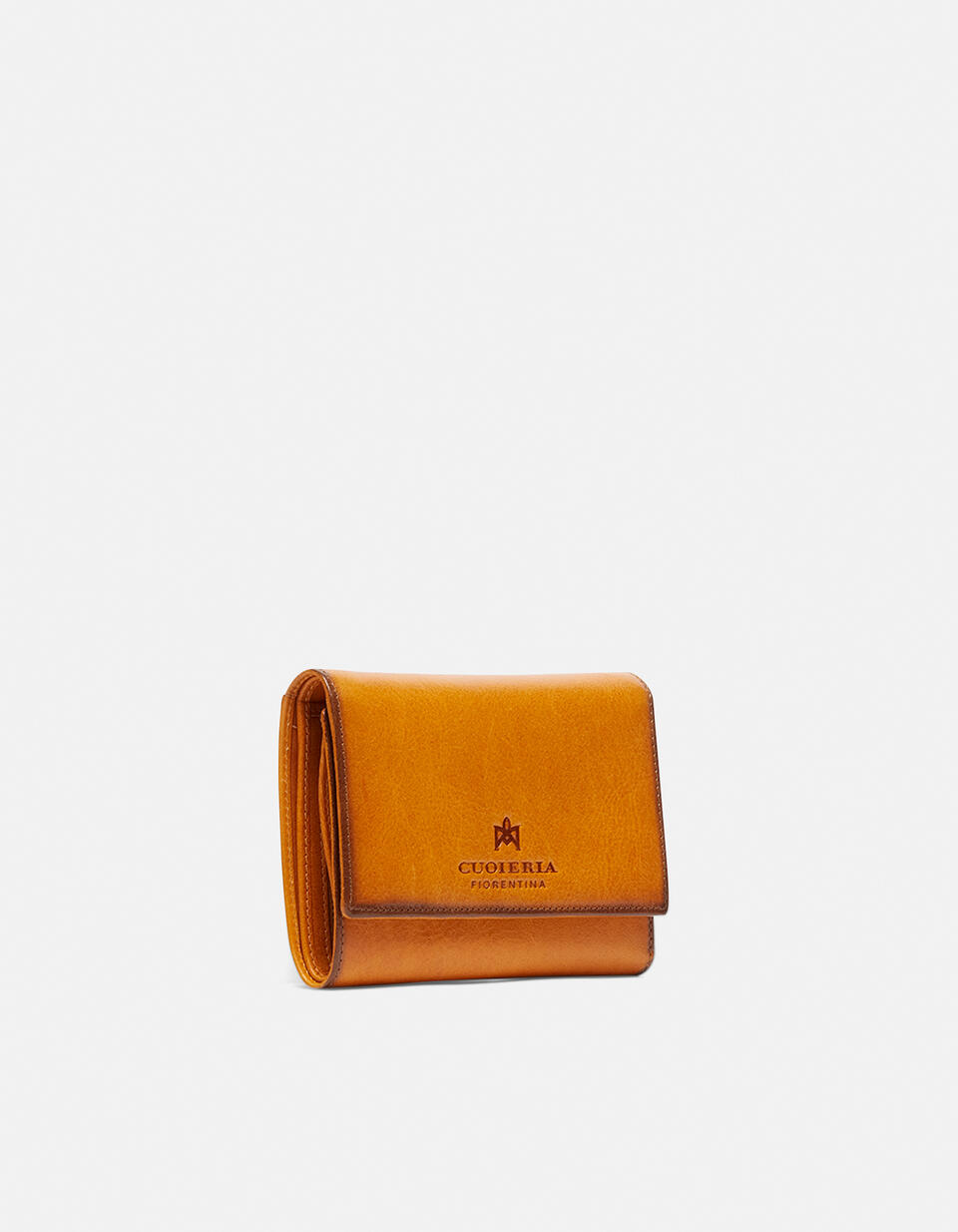 Bifold wallet with side burnt effect - Women's Wallets - Women's Wallets | Wallets  - Women's Wallets - Women's Wallets | WalletsCuoieria Fiorentina