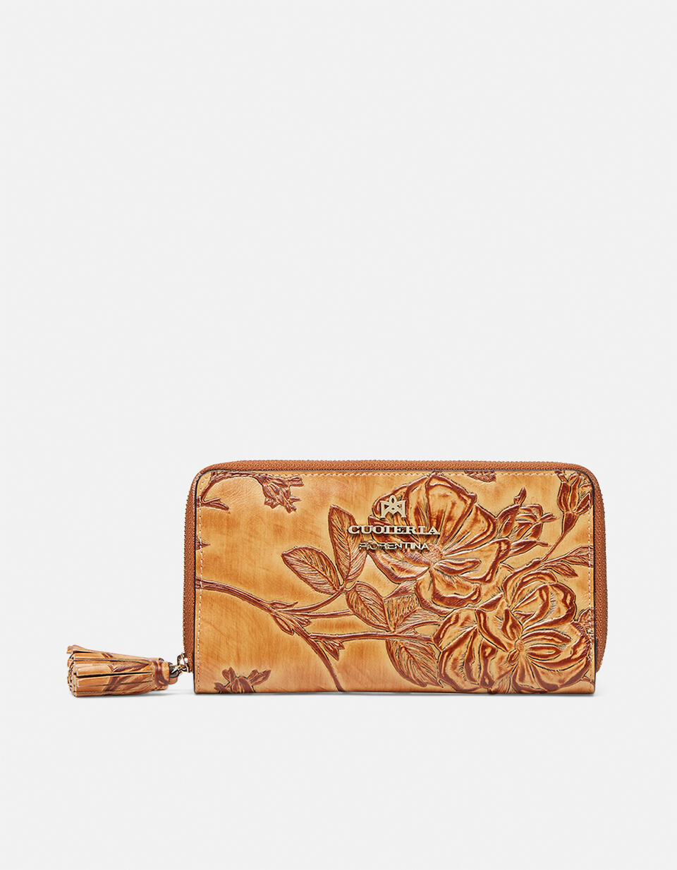 Double zip around wallet  - Women's Wallets - Women's Wallets - Wallets - Cuoieria Fiorentina