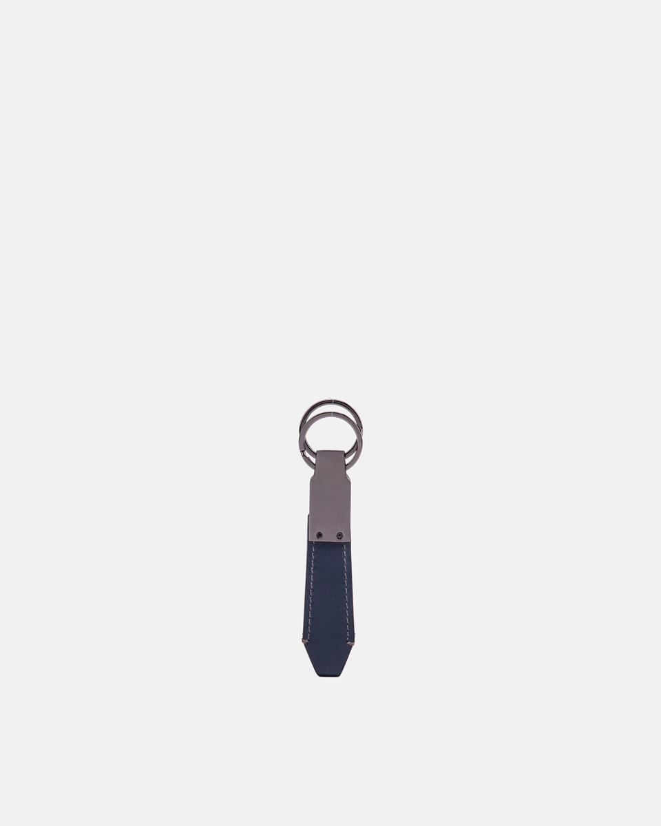 Portachiavi con doppio anello  - Key Holders - Men's Accessories - Accessories - Cuoieria Fiorentina