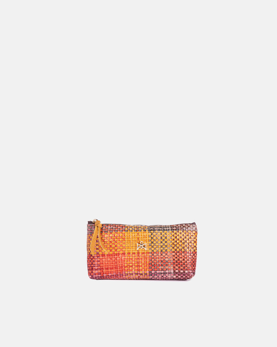 Charlotte Multicolor astuccioportachiavi grande  - Necessaire - Accessori Donna - Accessori - Cuoieria Fiorentina
