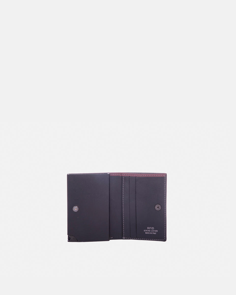Automatic card holder  - Women's Wallets - Men's Wallets - Wallets - Cuoieria Fiorentina