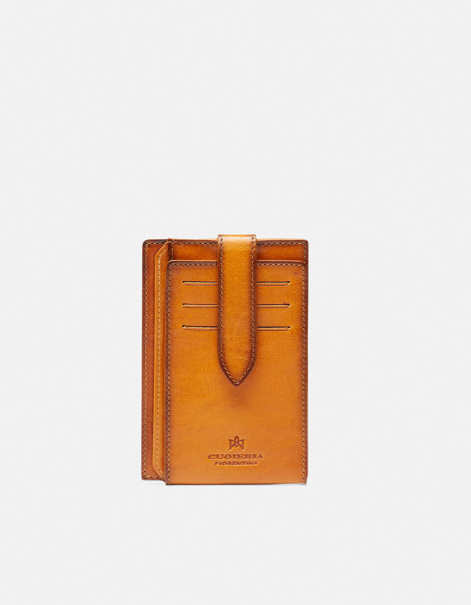 Vertical card holder  - Women's Wallets - Men's Wallets - Wallets - Cuoieria Fiorentina