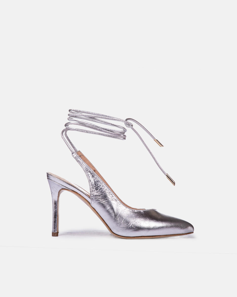 SLINGBACK DÉCOLLETÉ WITH LACES  - Woman Shoes - Shoes - Cuoieria Fiorentina