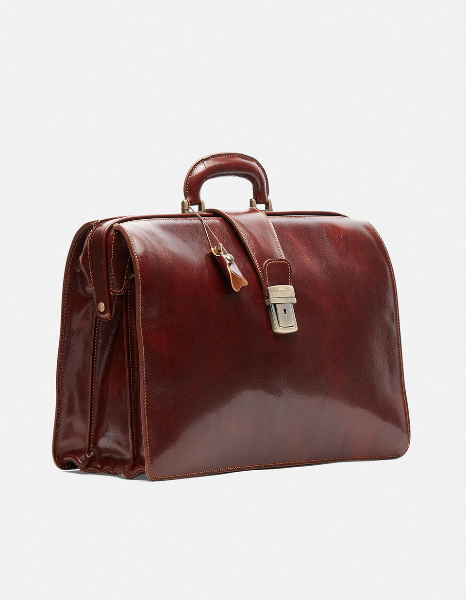 Large classic doctor's bag with unlined interior - Doctor Bags | Briefcases  - Doctor Bags | BriefcasesCuoieria Fiorentina