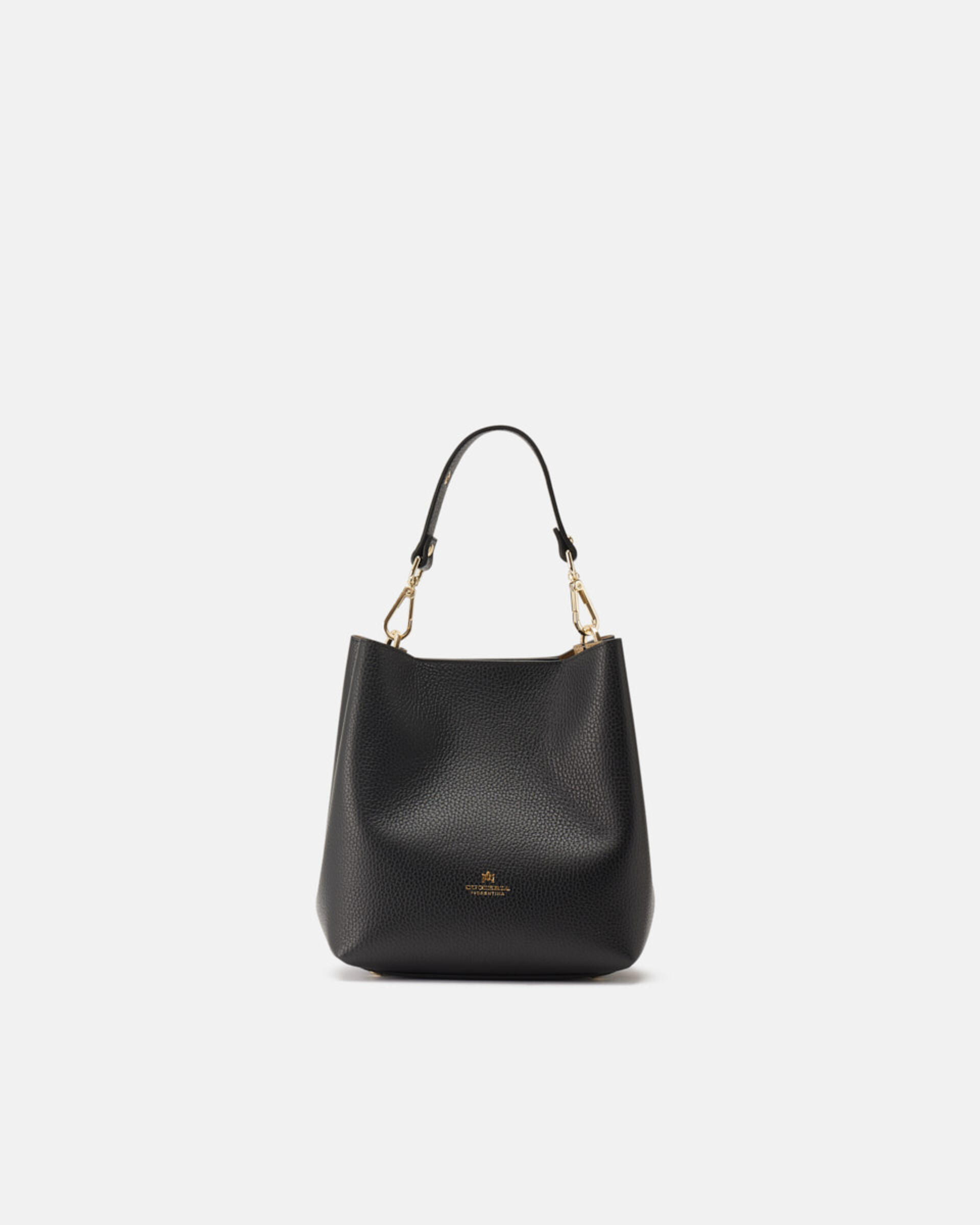 [EENK] / ☆ HOBART Folded Top Small Bucket Bag / Black HOBART Folded Top Small Bucket Bag - Black : EENK SHOP