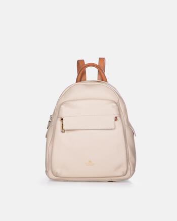 Large backpack with double zip  