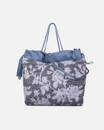 Denim large shopping bag  Woman Collections