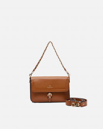 Flap Bag Brown | Women's Bags Made In Italy | Cuoieria Flap Bag Brown | Women's Bags Made In Italy | Cuoieria