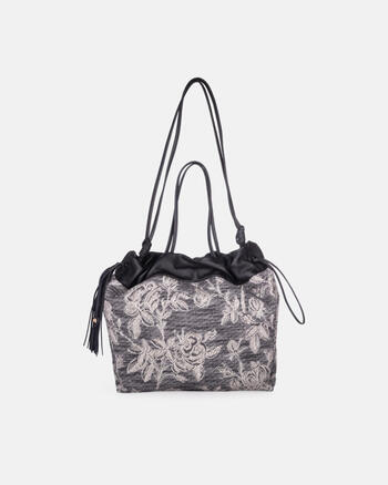 Denim shopping bag  WOMEN'S BAGS
