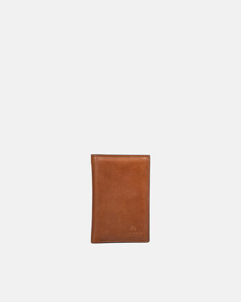 Warm and colorful wallet with central zi  Men's Wallets
