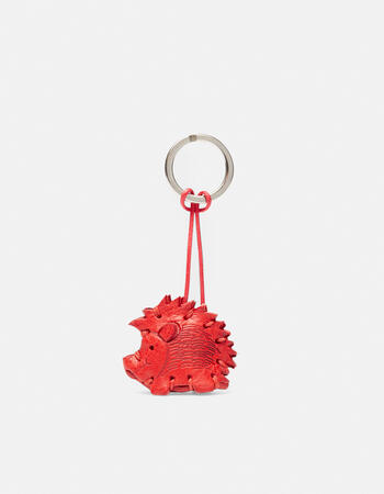 Curly leather keyring  Women's Accessories