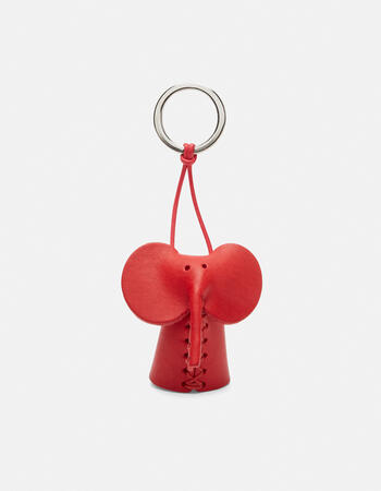 Elefant  leather keychain  Men's Accessories