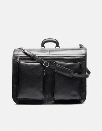 Oxford travel garment bag in vegetable tanned leather  Luggage