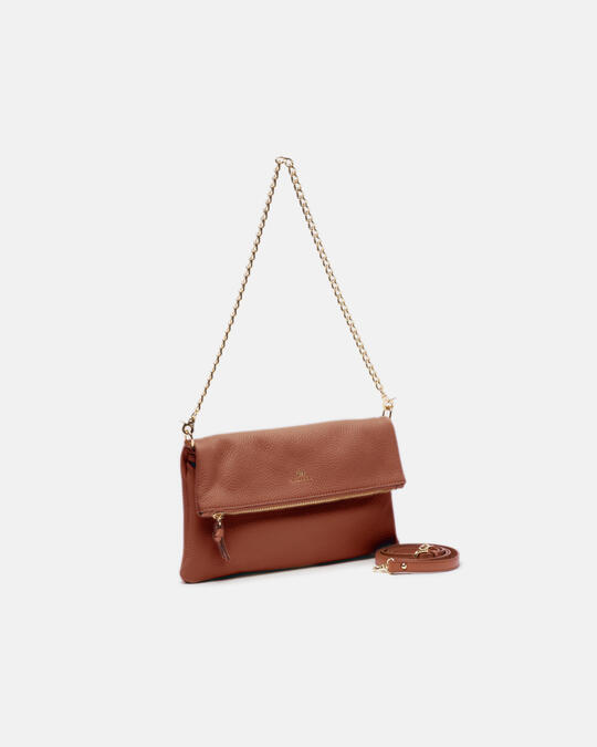 Shoulder bag with two straps CARAMEL - Crossbody Bags - WOMEN'S BAGS | bagsCuoieria Fiorentina