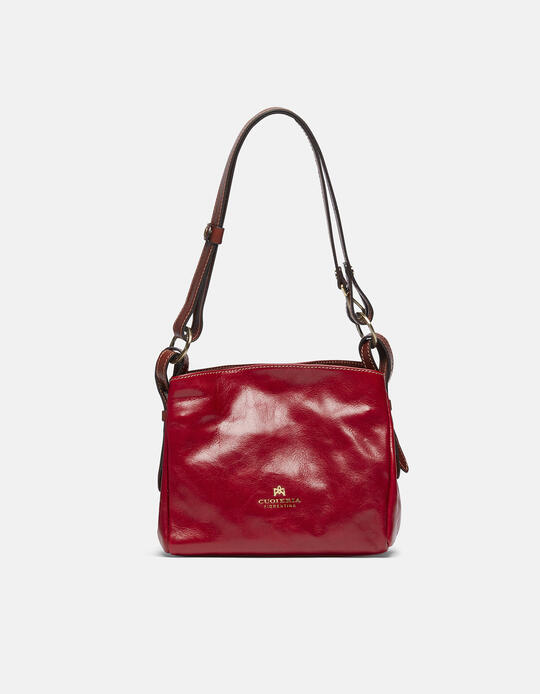 Tokyo leather shoulder bag ROSSOBICOLORE - Shoulder Bags - WOMEN'S BAGS | bagsCuoieria Fiorentina