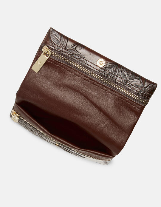 Small purse Mimì MOGANO - Women's Wallets - Women's Wallets | WalletsCuoieria Fiorentina