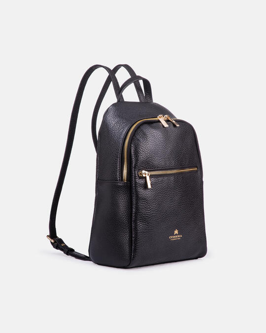 Backpack with zipped front              pocket NERO - Backpacks & Toiletry bag | TRAVEL BAGSCuoieria Fiorentina