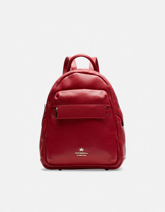 Large backpack with double zip CHERRY - Backpacks & Toiletry bag | TRAVEL BAGSCuoieria Fiorentina