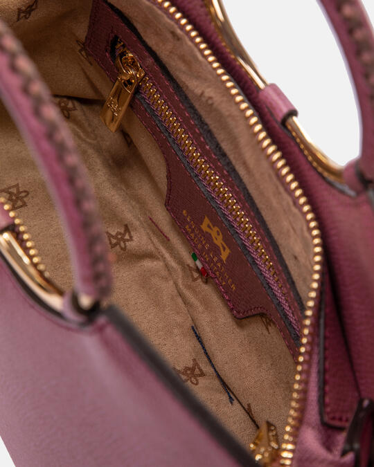Oblò mini crossbody in palmellato calf leather HEATHER - TOTE BAG - WOMEN'S BAGS | bagsCuoieria Fiorentina