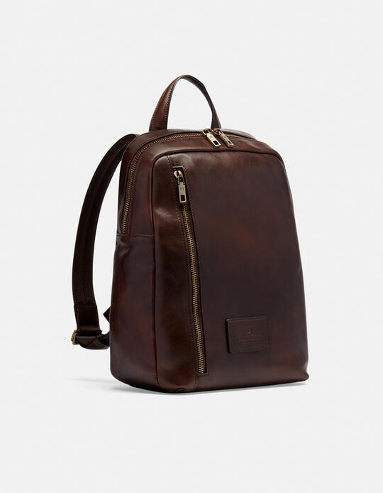Tokio Backpack TESTA DI MORO - Backpacks & Toiletry bag | TRAVEL BAGSCuoieria Fiorentina
