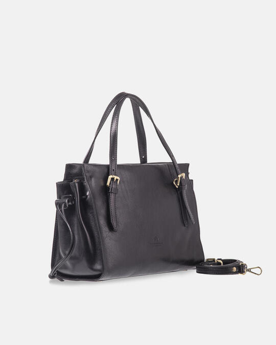 Shopping bag NERO - TOTE BAG - WOMEN'S BAGS | bagsCuoieria Fiorentina